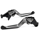 1 Pair of gray CNC Extendable Adjustable Motorcycle Brake Clutch Levers Fit For TRIUMPH Sprint GT 2010-2012