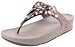 Fitflop Women's Fleur Sandal,Pewter,7 M US