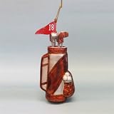 Glass Golf Bag Christmas Ornament