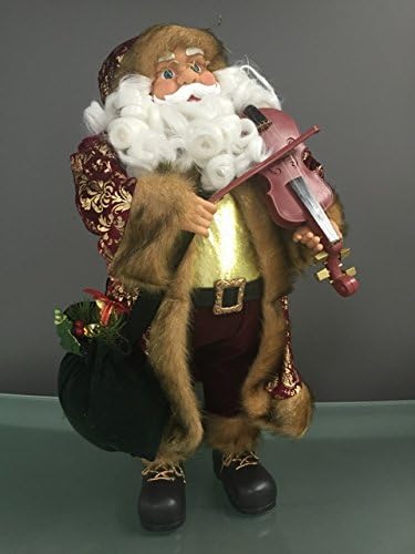 Santa Claus Playing the Violin