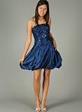 SEQUIN PLEATED BUBBLE DRESS for Bridesmaid Formal Prom
