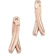 18K Rose Gold Earring Jackets