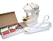 Michley Lil' Sew & Sew LSS-202 Combo Mini Sewing Machine, Electrical Scissors and 42-Piece Sewing Kit