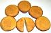 Scott's Cakes Tasty Lemon Cupcakes with Chocolate Icing & Orange Jimmies - 6 Pack