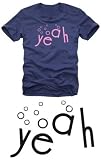 Yeah Navy T-Shirt navy / pink M