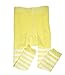 juDanzy Toddler and Girls Footless Tights (4-6 Years, Yellow Stripe)