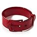 Red Acrylic 'Buckle' Bangle title=