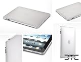 CTCStore Polycarbonate Crystal Protective Slim Fit Snap-On Cover for APPLE iPad wtih FREE SCREEN PROTECTOR - WHITE