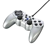 obt@[RNTvC BUFFALO USBQ[pbh PS3/AiO/fW^Ή 12{^ Vo[ BSGPCP1201SV