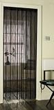 Spaghetti String Door Curtain in Chocolate Brown