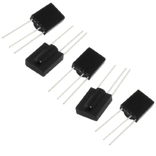 5 Pcs 18-25M Reception Distance Infrared IR Receiver Modules 5V