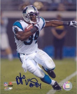 Deangelo Williams Autographed/Hand Signed Carolina Panthers 8x10 Photo