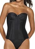 Davids Bridal Satin Torsolette Style 8950