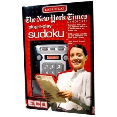 Childrens Toyshop  Toys : Coleco Sudoku Plug-N-Play from The New York Times