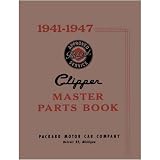1941 1944 1945 1946 1947 PACKARD CLIPPER Parts Book by Packard