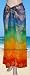 Full Size Pareo: Sheer Rainbow with Turtles