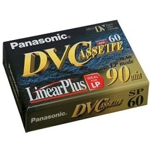 Panasonic Blank Mini DV Tape For Mini DV camcorders Single tape by 