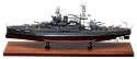USS Arizona Wood Model Ship