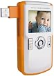 Sharper Image DV110 5 Megapixel CMOS, Interpolation to 12 Megapixels, 2.0-inch LCD, 8X Digital Zoom Multifunction Camcorder with Batteries Included (Orange)