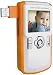 Sharper Image DV110 5 Megapixel CMOS, Interpolation to 12 Megapixels, 2.0-inch LCD, 8X Digital Zoom Multifunction Camcorder with Batteries Included (Orange)