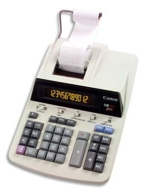 Canon - 8294A001 - Imprimante jet d'encre - MP-120 LTS : 12 positions - Fonctions principales de calcul - Fonctions additionnelles : tax et business - Impression 2 couleurs et 2 couleurs d'affichage