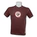 Peter Puck Retro Contrast Stitch Short Sleeve T-Shirt (Chocolate)
