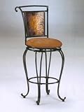 Milan Swivel Bar Stool 1 Pair
