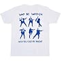 Christopher Walken Weapon of Choice Dancin White T-shirt Tee