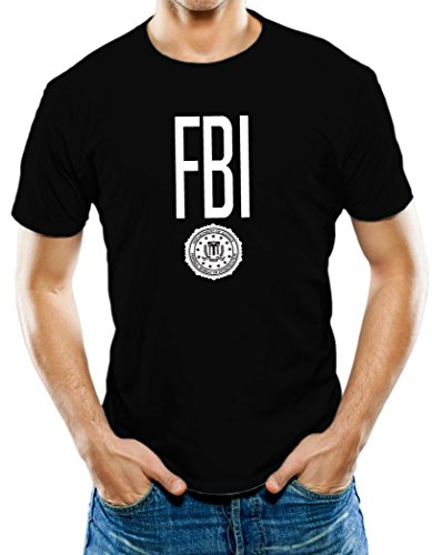 Universal Apparel Men's FBI Badge Design T-Shirt
