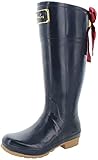 Joules Women's Evedon Rain Boot, French Navy, 10 M US