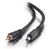 15FT CBL SIAMESE RG59/U RCA-RCA 5.5X2.1MM DC PW