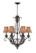 Odin Six Light Ceiling Lamp