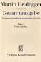 Fruhe Schriften (His Gesamtausgabe) (German Edition)