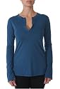 Beyond Yoga Organic Pima Long Sleeve Henley