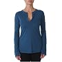 Beyond Yoga Organic Pima Long Sleeve Henley