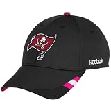 Reebok Tampa Bay Buccaneers Breast Cancer Awareness Coaches Structured Adjustable Hat Adjustable