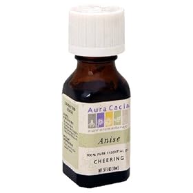 Aura Cacia Pure Aromatherapy, Anise, Cheering, .5-Ounces  (Pack of 2)