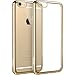iPhone 6S Case, GOOLEEN 4.7 inch iphone 6/6s Case Ultra Slim Lightweight TPU Soft Transparent Crystal Clear back panel and Electroplate Plating TPU bumper Case Cover for Apple iphone 6 / 6s - Gold