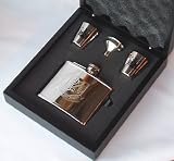 Review Football Gifts  / West Ham United F.C. Official Crested Hip Flask Box Set