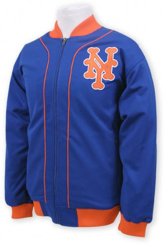 New York Mets Mitchell & Ness Sportsman's Track Jacket