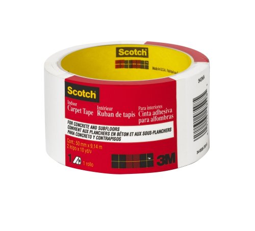 3M 343 Scotch Carpet Tape, 2-Inch x 10-Yard, 1-Pack