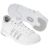  : adidas Little Kid/Big Kid 2G08 Sneaker,White/Silver/White,1 M US Little Kid