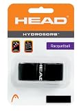 Head HydroSorb Racquetball Grip - Grey/Black -1 per pack