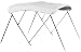 Super Sport Edition Bimini Top Kit, Sunbrella (6'L 35"H 73-78"W)