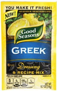 Good Seasons Greek Dressing Mix .7 Oz (Pack of 6)