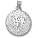 Dallas Mavericks 3/4in Sterling Silver Basketball Pendant