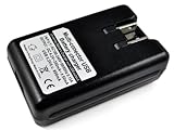 Smart Universal Battery Charger with USB Output and Car Charger Fits LG Opt ....