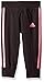adidas Toddler Girls' Performance Pant, Caviar Black/Pink, 2T