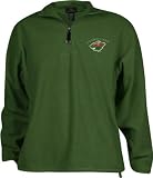 Minnesota Wild Glacier Pullover Fleece Jacket