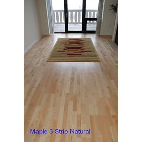 Maple Natural Prefinished Engineered Floating Hardwood Wood Floor Flooring